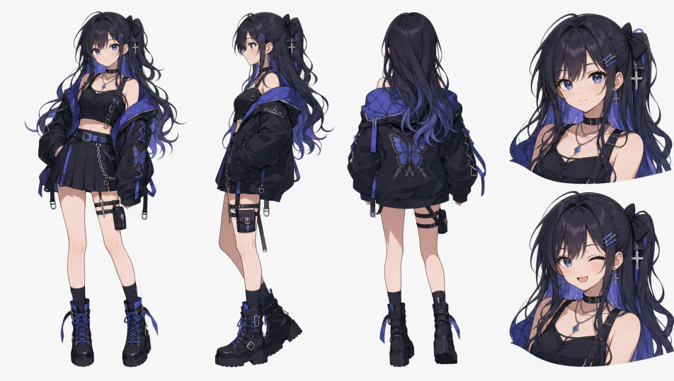 アニメ女の子AIジェネレーター：キャラクターをデザイン | Morphic